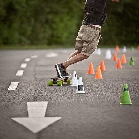 slalom.