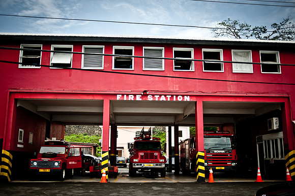 fire station.