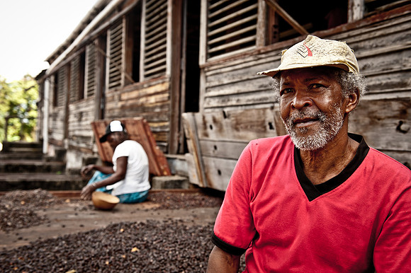 cocoa worker.